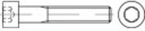 TOOLCRAFT Zylinderschraube M24 mit Innensechskant DIN 912 aus Stahl, Länge: 210 mm - Bild 1