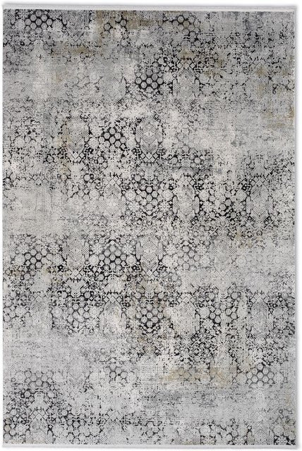 Teppich GRAVINA von astra in Grau und Silber, modern und abstrakt, B/T: 230 x 160 cm - Bild 1