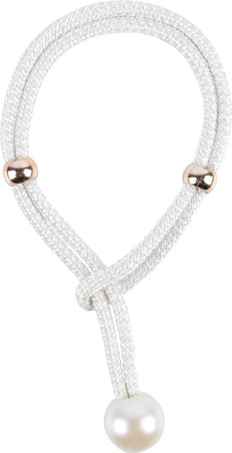 Raffhalter Vorhang-Kordeln Elegance von viva domo in Weiß, 2 Stück - Bild 1