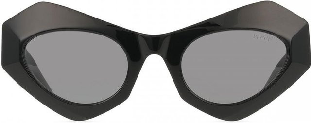 Emilio Pucci EP0214 Sonnenbrille, Butterfly, Vollrand, Black, Damen - Bild 1