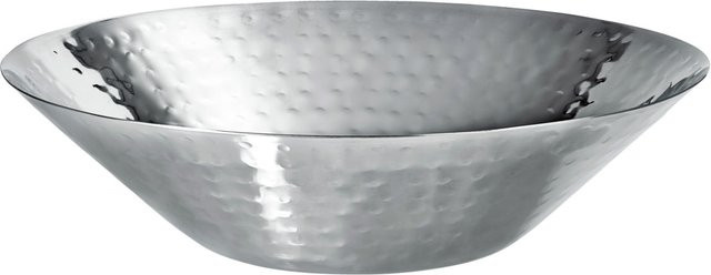 VEGA Obst- und Brotschale Marty aus Edelstahl in Silber, Durchmesser: 20 cm, Höhe: 5,5 cm - Bild 1