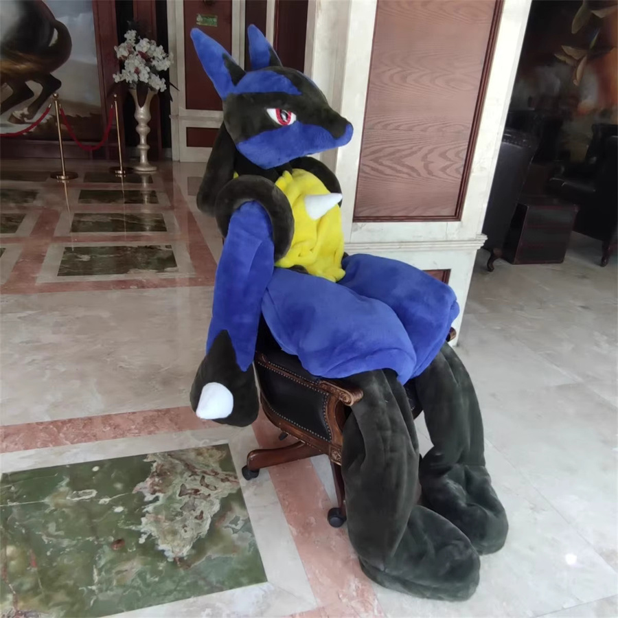 Aoger Pokémon Lucario Puppe, Plüsch, Blau - Bild 2