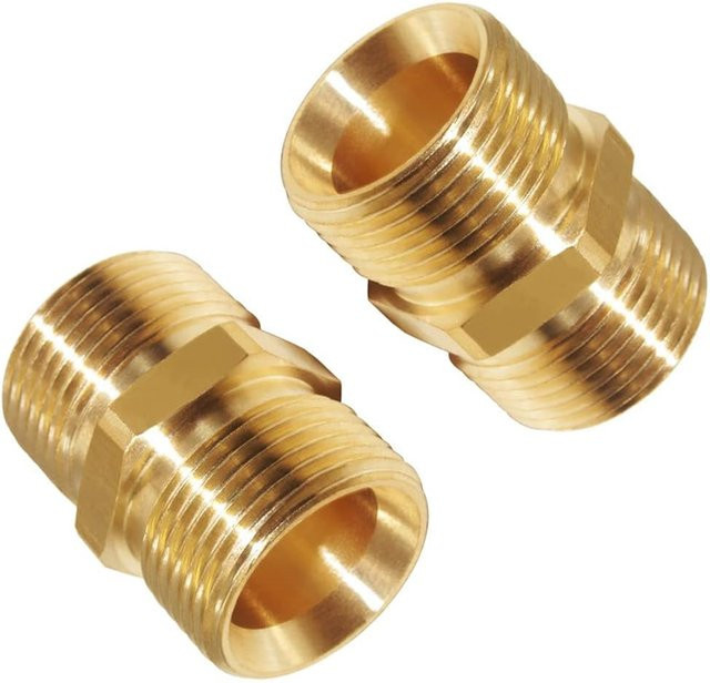 DCNB Hochdruckreiniger-Schlauch mit Schnellanschluss M22-14 mm auf M22-14 mm als Verlängerung und Adapter in Multicolor - Bild 1