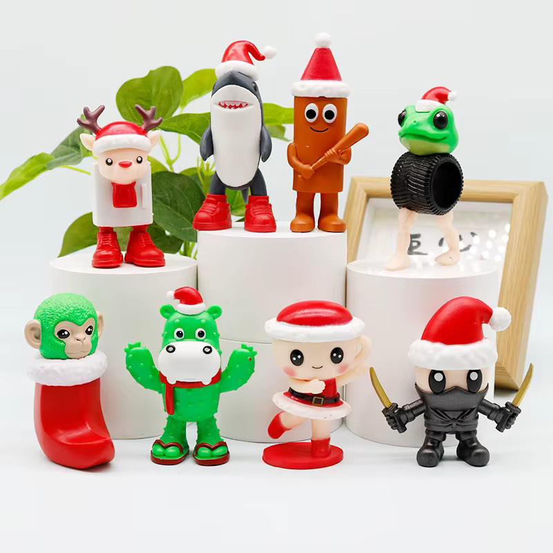 Bandai Italienische Brainrot Tung Sahur Puppe, Einzelfigur, Bunt / Mehrfarbig - Bild 2