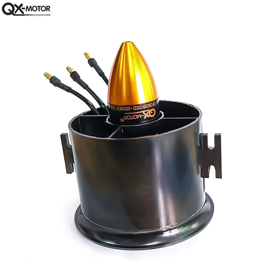 QX-Motor QF2822 3000 KV EDF 70 mm bürstenloser Motor für RC Jet Flugzeug - Bild 2