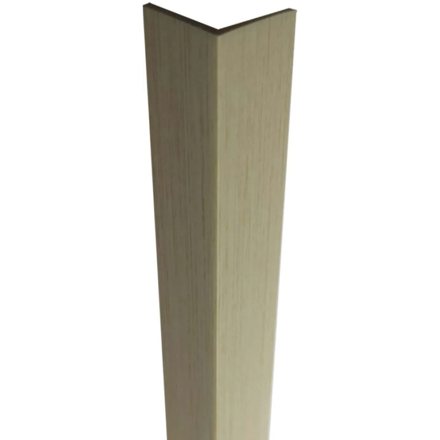 Arcansas Winkelprofil gleichschenklig aus PVC in Beige, B/T/L: 20 x 20 x 1000 mm - Bild 2