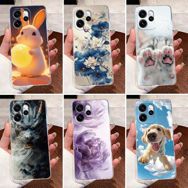 Transparente Silikon Handyhülle für OPPO Reno 15F 5G CPH2801 - Bild 1