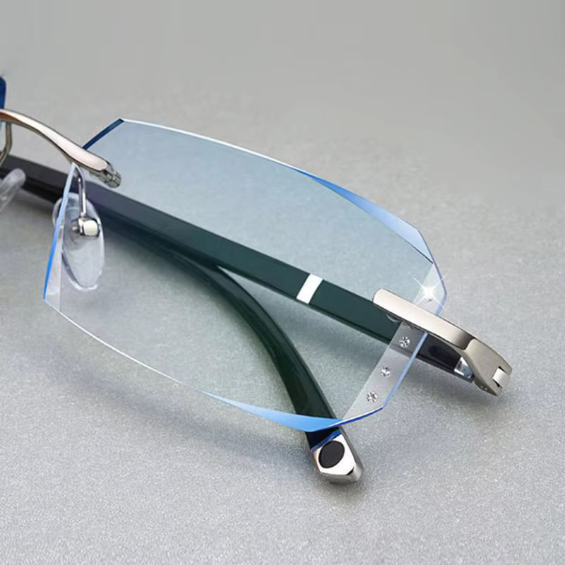 Lesebrille Unisex, rectangular, Metal - Bild 2