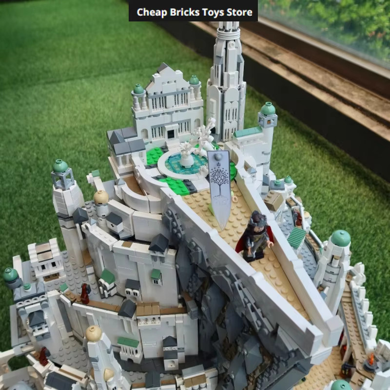 MOC Minas Tirith, Bausteine, 8.278 Teile, Fantasy - Bild 5