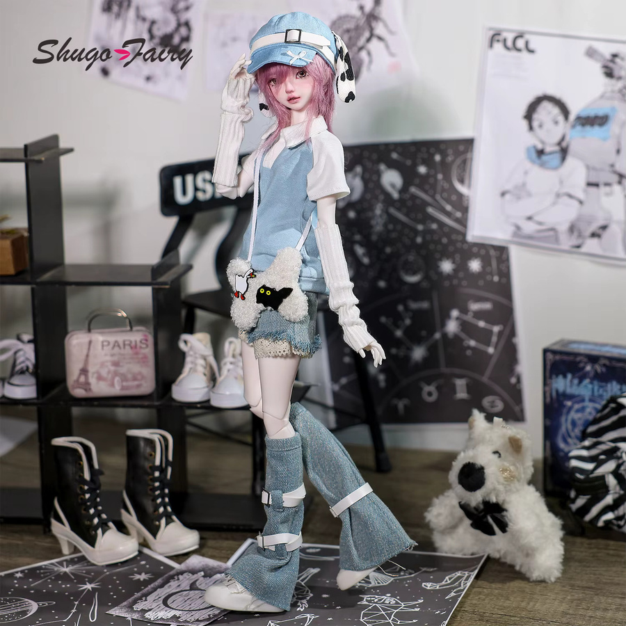 ShugaFairy Sano B Bjd Puppe 1/4, Japanischer Stil, Kawaii Anime Ästhetik, Gelenkpuppe, Komplettset - Bild 4