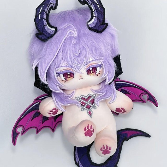 Yiran toy Genshin Impact Durin Plüschtier, 20cm, mit Skeleton, ab 14 Jahren - Bild 1