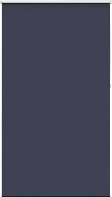 vidaXL Verdunkelungsrollo aus Polyester in Marineblau, B: 140 cm, H: 210 cm - Bild 1