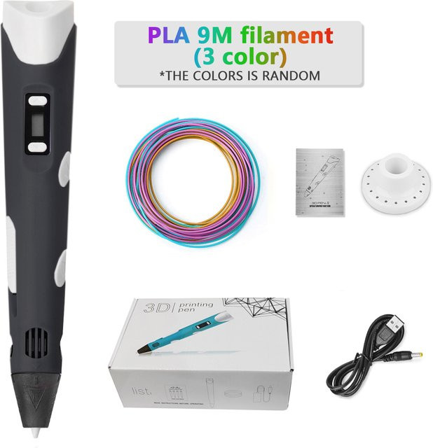 3D Zeichnung Druck Stift mit LCD Bildschirm, mit PLA 1,75mm Filament, Spielzeug - Bild 1