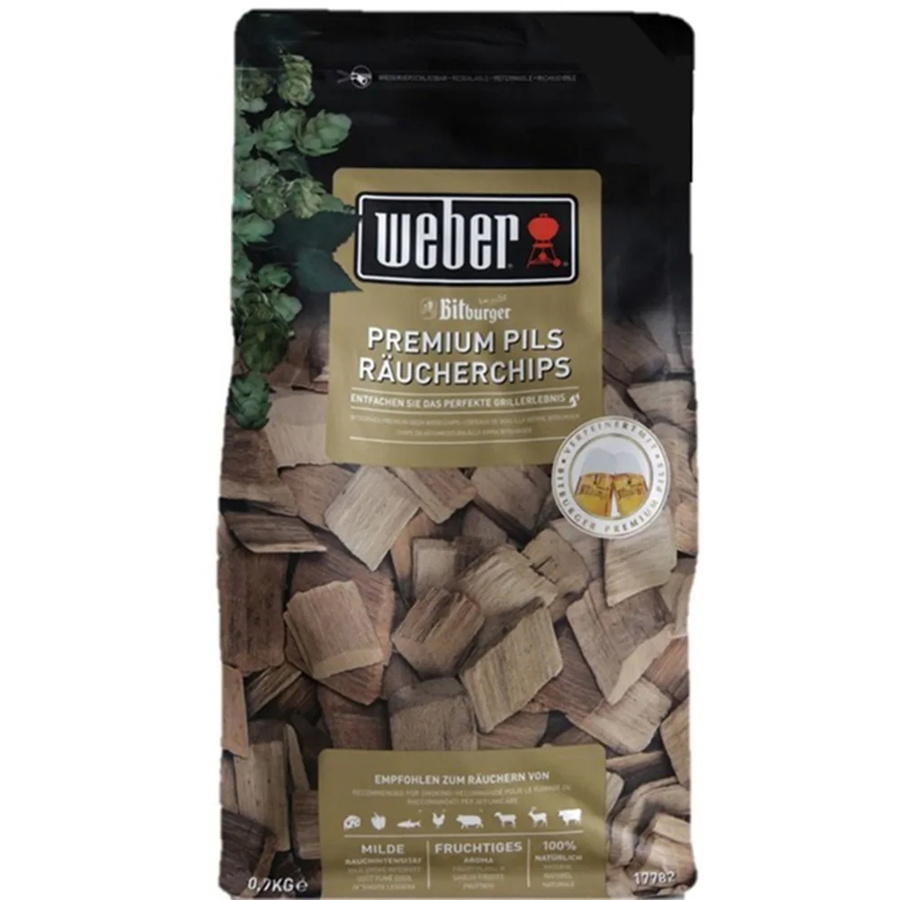 Weber Räucherchips aus Holz in Braun, 700 g - Bild 3