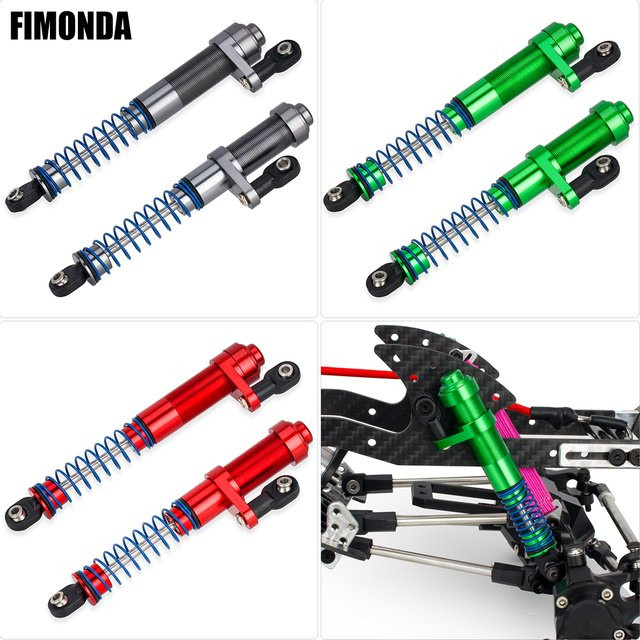 Fimonda Stoßdämpfer, 80-100mm, 1:10, Metall, Grün, Bunt / Mehrfarbig - Bild 1
