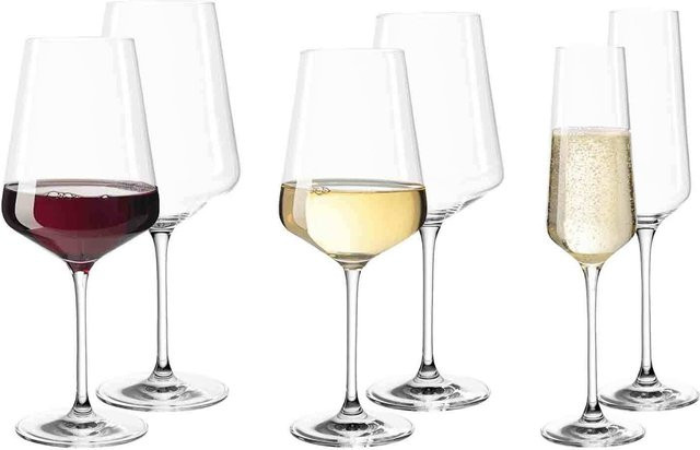 Leonardo Puccini Wein- und Sektgläser 6er Set transparent - Bild 1
