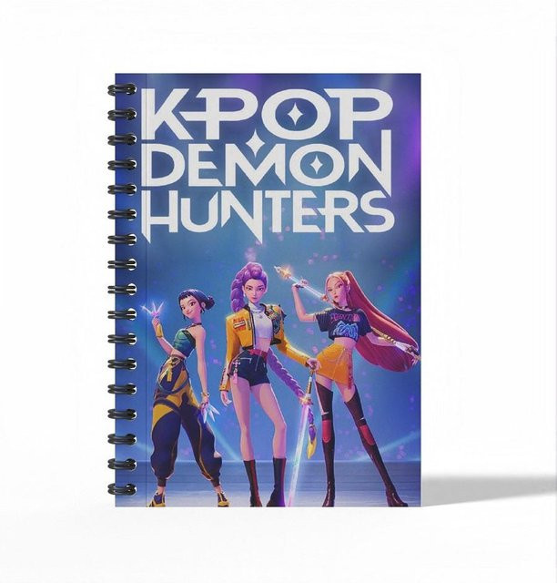 Discover Intime Anime Spiral-Notizbuch Teufelsjäger in Multicolor, A5 - Bild 1