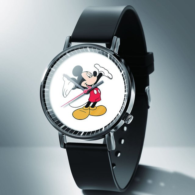Disney Armbanduhr, Analoguhr, Silikon, Weiß, Kinder - Bild 1