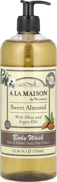 A La Maison de Provence Duschgel, 750 ml, süße Mandel - Bild 1