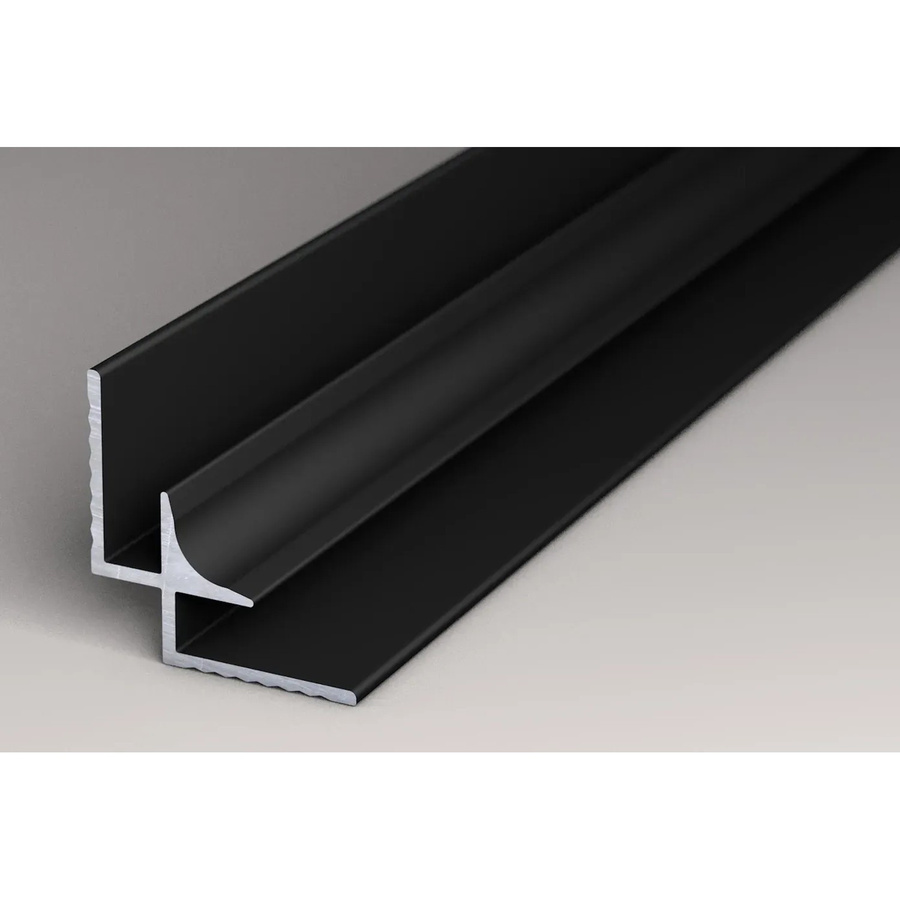 Kronoflooring Inneneckprofil Rock the Wall Aluminium Schwarz 265 cm - Bild 2