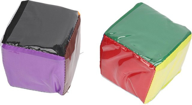 GoolRC DIY Bildung Spielwürfel, 2-teiliges Set, Schaumstoff, Grau, ab 3 Jahren - Bild 1