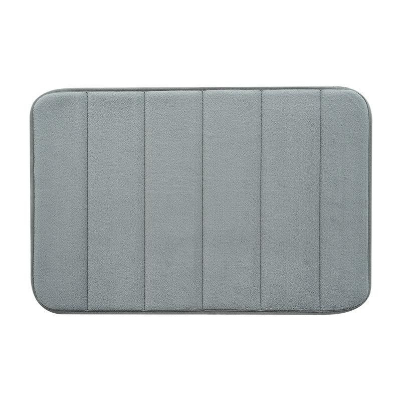 Yiran Furniture Badezimmer Bodenmatte aus Memory Foam mit Anti-Rutsch-Funktion, grau, B/T: 60 x 40 cm - Bild 2
