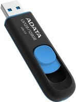 ADATA Dash Drive UV128 USB-A Stick mit 64 GB in Schwarz oder Blau - Bild 1