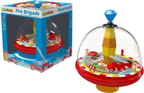 Maro Toys Feuerwehrkreisel mit Sound in Rot, Blau und Bunt - Bild 1