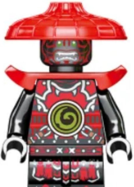 Potdemiel Mini Anime Figuren Blöcke, Bausteine Spielzeug, Schwarz, Rot, ab 3 Jahre - Bild 1