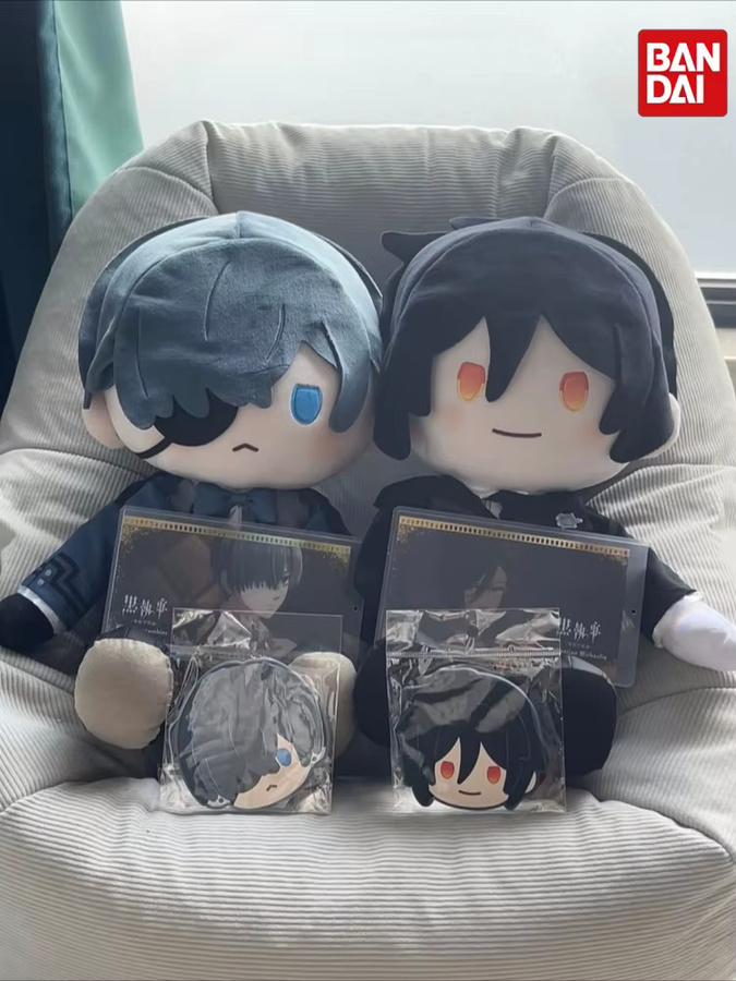 Bandai Namco Black Butler POTEPOTTE, Sitzende Plüschpuppen-Set - Bild 3