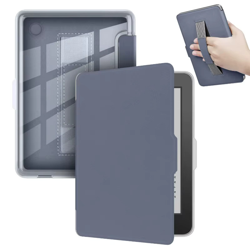 Smart Case für Kobo Clara, Clara BW und Clara 2E, 6 Zoll, Transparent, Weiche TPU Rückseite und Acryl Front - Bild 2