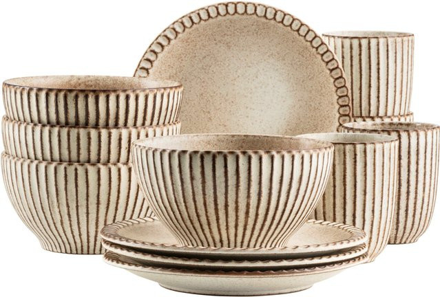 Mäser Frühstück Set Ida aus Steinzeug in Beige - Bild 1