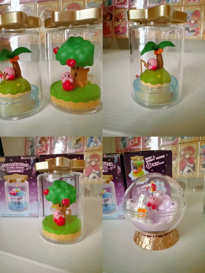 Re-Ment Kirby Star Terrarium Dream Spring Collection Blind Box Desktop Dekoration Multicolor - Bild 6
