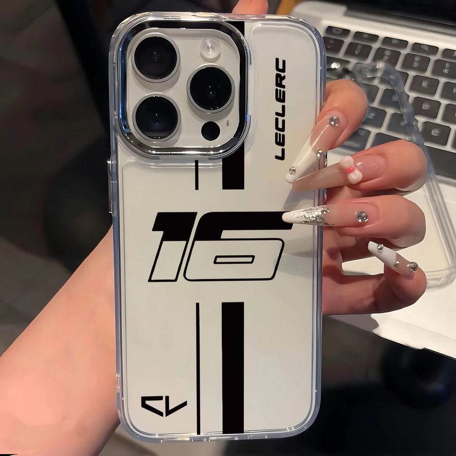 Transparente Softcover Handyhülle Hot C Charles Leclercs 16 für Apple iPhone 17 16 15 14 13 12 11 Pro Max X XR Air Plus - Bild 4