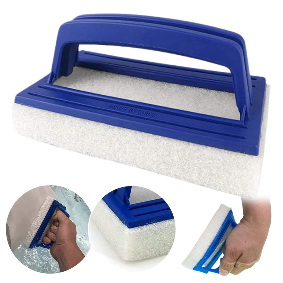 MOJOYCE Pool Wand Reinigungsbürste in Blau für die Schwimmbadlinienreinigung - Bild 3