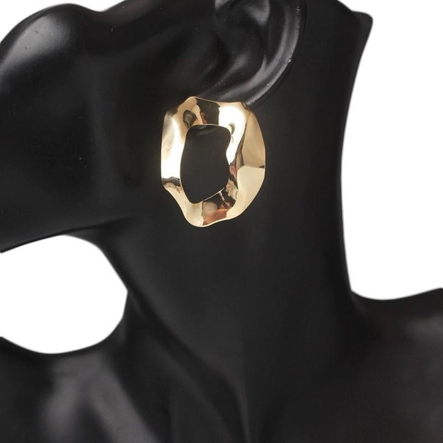 YULIN Hängeohrringe, Zinklegierung, Gold, Damen - Bild 1