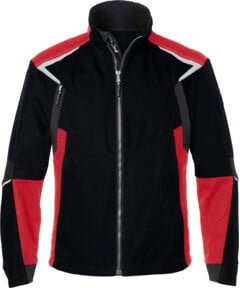Kübler Jacke BODYFORCE in Schwarz/Mittelrot, Größe XXL - Bild 1