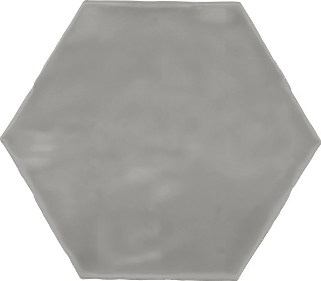 Wandfliese United Tile und Mosaic Artisa Hexagon in Grau, Steingut, glasiert glänzend, B: 15 cm, H: 17,5 cm - Bild 1