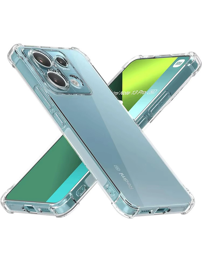 Transparente und stoßfeste TPU-Handyhülle für Xiaomi Redmi Note 14 13 12 11 10 9 Pro Plus 5G - Bild 7