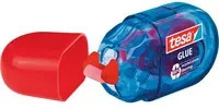 tesa Mini-Kleberoller ecoLogo in Blau mit klarem Klebefilm - Bild 1