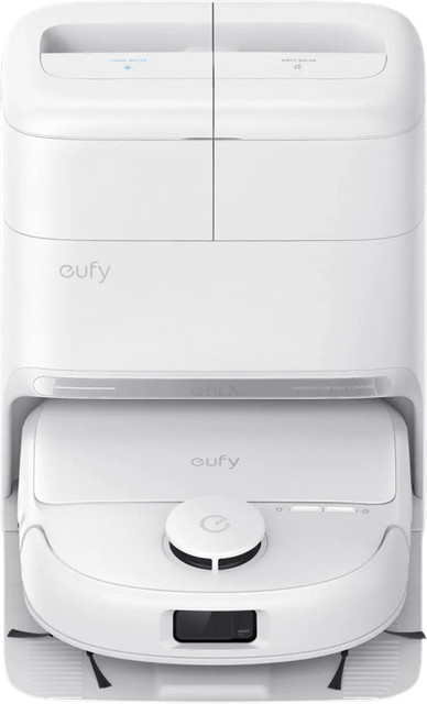 eufy Omni C28 Saugroboter mit Laser-Navigation und Selbstreinigungsstation in Weiß - Bild 1