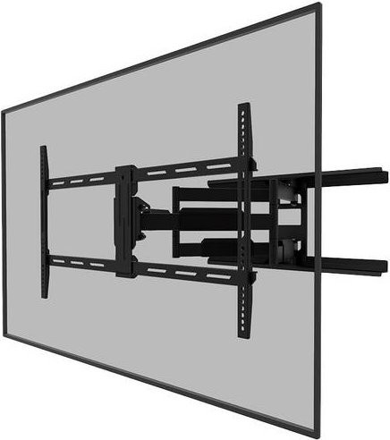 Neomounts WL40-550BL18 TV-Wandhalterung in Schwarz für 43 bis 75 Zoll, neigbar und schwenkbar - Bild 1