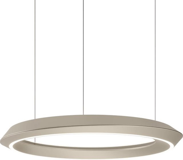 Lodes Tidal LED-Pendelleuchte in Champagner Matt mit Höhenverstellung und dimmbarer Warmweiß-Beleuchtung (2700K) - Bild 1