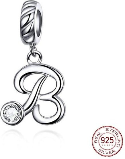 Allbestart Armband Charm, 925 Silber, Buchstabe AZ, Zirkonia, Damen - Bild 1
