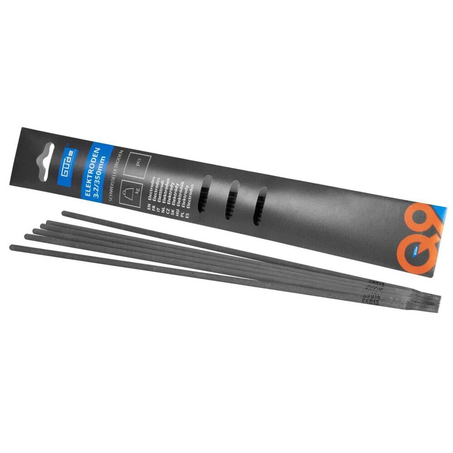 Güde Stabelektroden Rutilumhüllt, Farbe: Grau, 30 Stück, Durchmesser: 3,2 mm, Länge: 350 mm - Bild 2