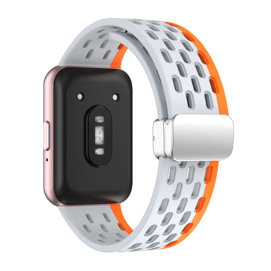 EIMO Uhrenarmband Silikon, Magnetschlaufe, Samsung Galaxy Fit 3, Unisex - Bild 2
