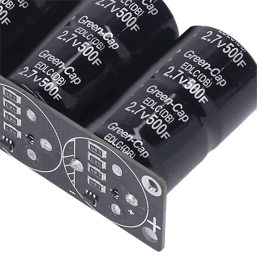 Super Kondensator Bank 16V-83F für Car Audio mit 2,7V 500F Schutzplatte in Schwarz - Bild 6