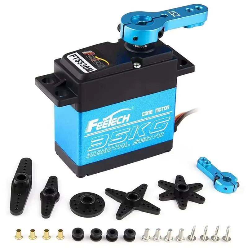 Feetech FT5330M Digitaler Servomotor, Metall, für Fahrzeuge - Bild 3
