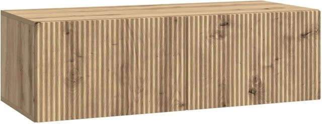 vidaXL Wandmontierter TV-Schrank Artisan-Eiche in Braun, B/H/T: 98 x 41 x 30 cm - Bild 1