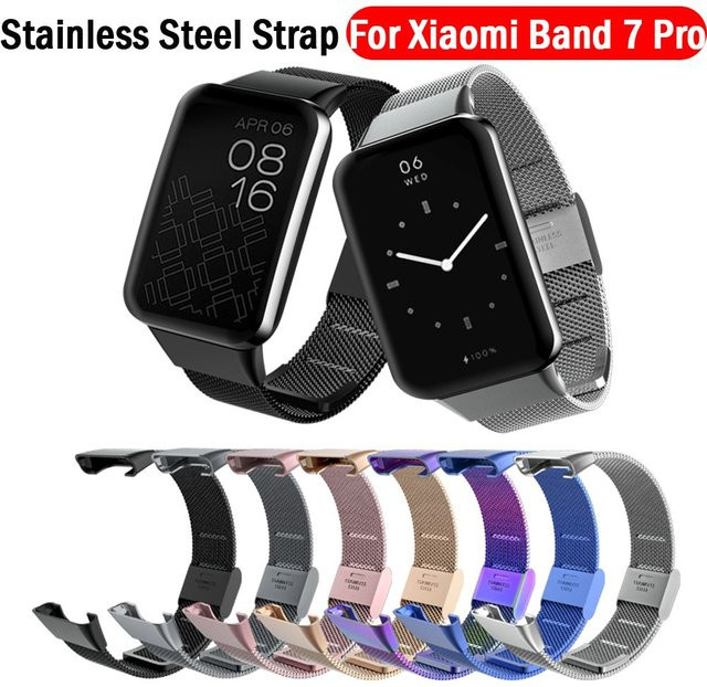 Xiaomi Uhrenarmband Edelstahl, Silber, Unisex - Bild 1
